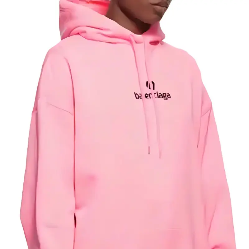 Balenciaga Sweatshirt Loose Fit Women's Pink-5