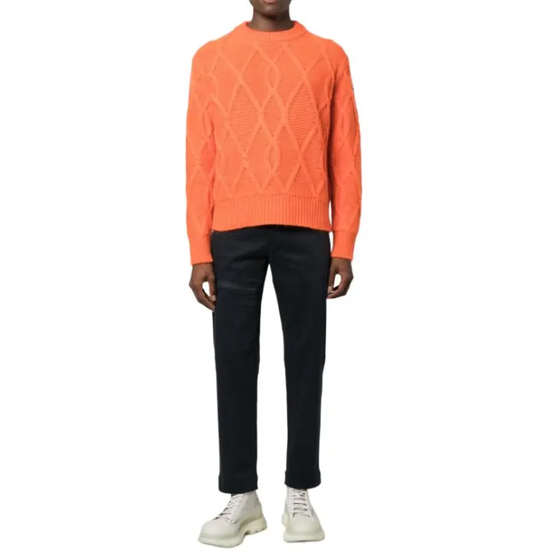 Moncler Logo Patch Cropped Cargo Pants-2