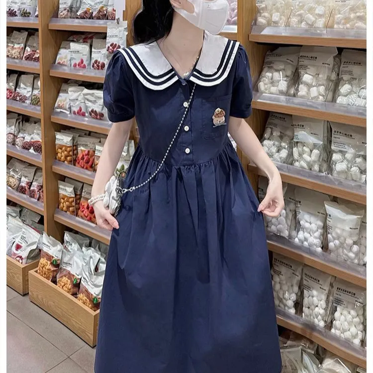 GULIANFEI Short Sleeved Dress Women's-11