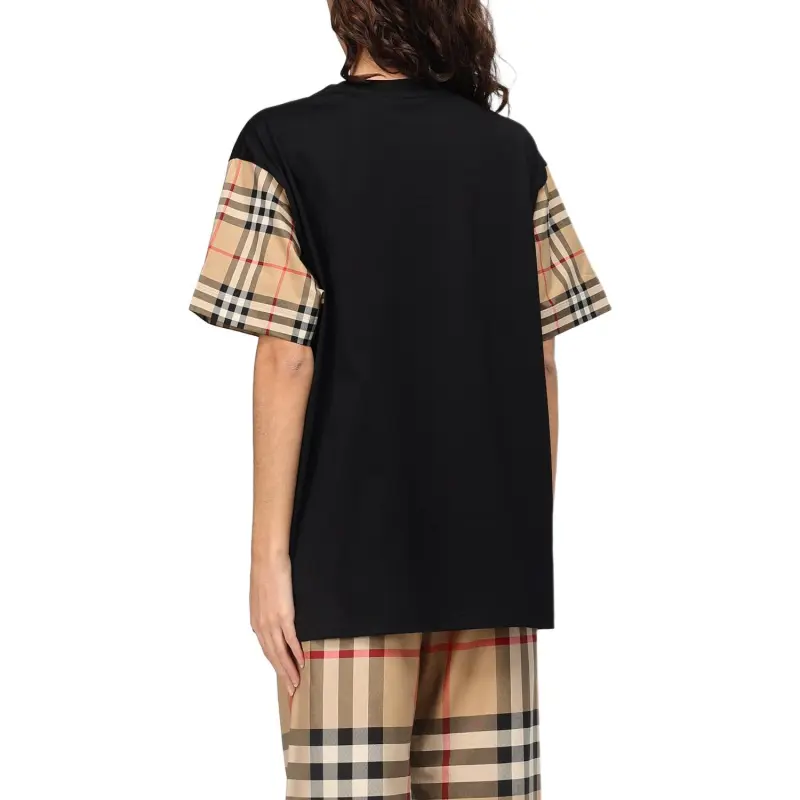 Burberry Vintage Checked Crewneck T Shirt-1