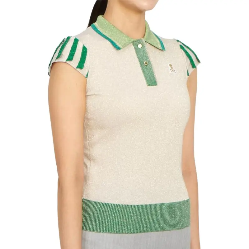 MARK & LONA Polo Shirt Women's Gold-2
