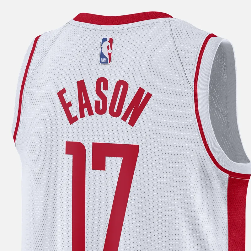 Nike x NBA Dri FIT Association Edition Swingman Jersey Basketball Jersey Men's White-2