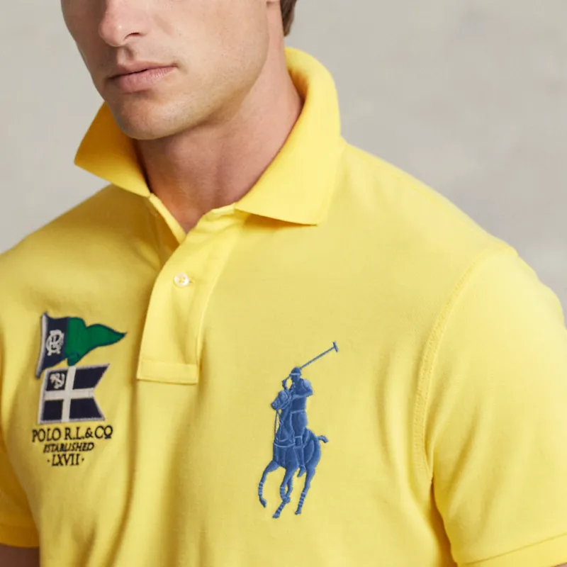 Polo Ralph Lauren SS22 Polo Shirt Men's Yellow-5