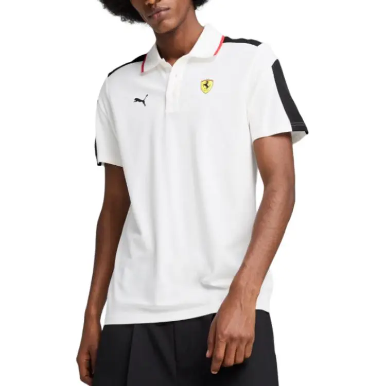 PUMA Scuderia Ferrari Race MT7 Men's Polo-2