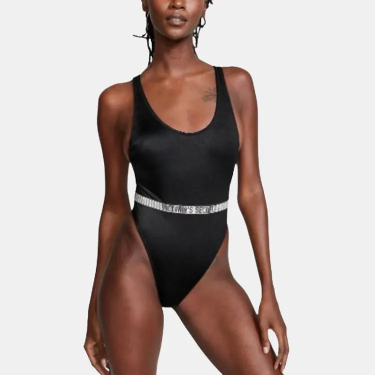 Victoria's Secret One-piece Swimsuit Women's Black-1