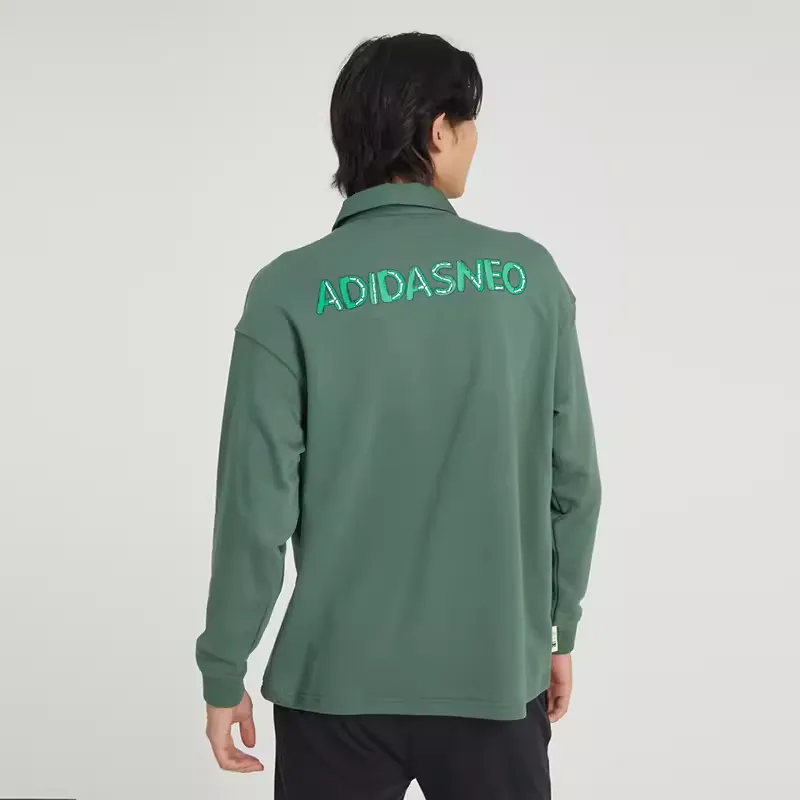 Adidas Neo Polo Shirt Unisex Green-3