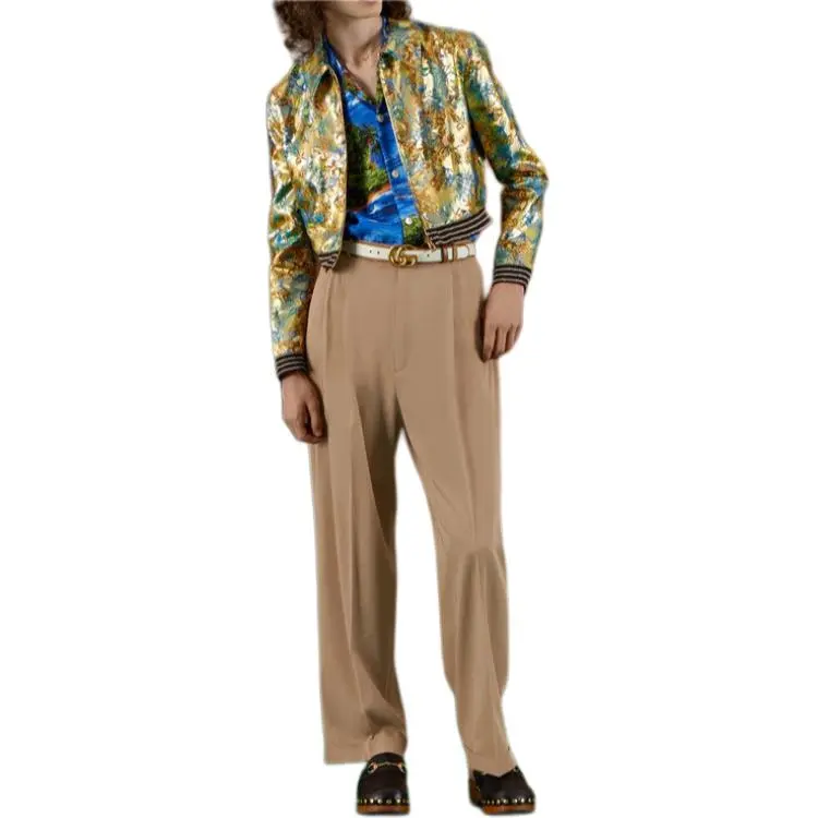 GUCCI Love Parade Metallic Jacket-2