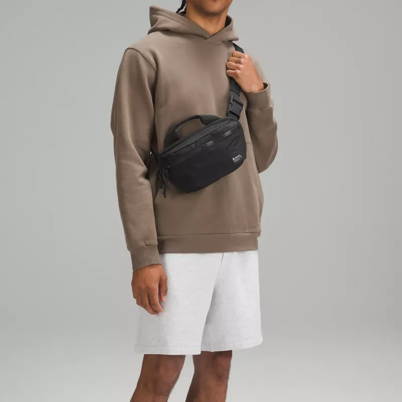 Lululemon Nylon Fanny Pack Unisex Black-3