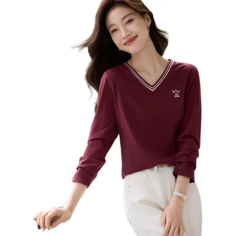 Mo Han Yi Mei T Shirt Women's Red-3