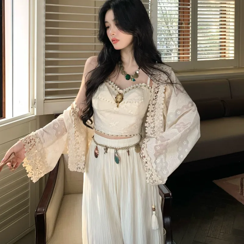 Blovelan Casual Suits Women's Fairy Apricot-3
