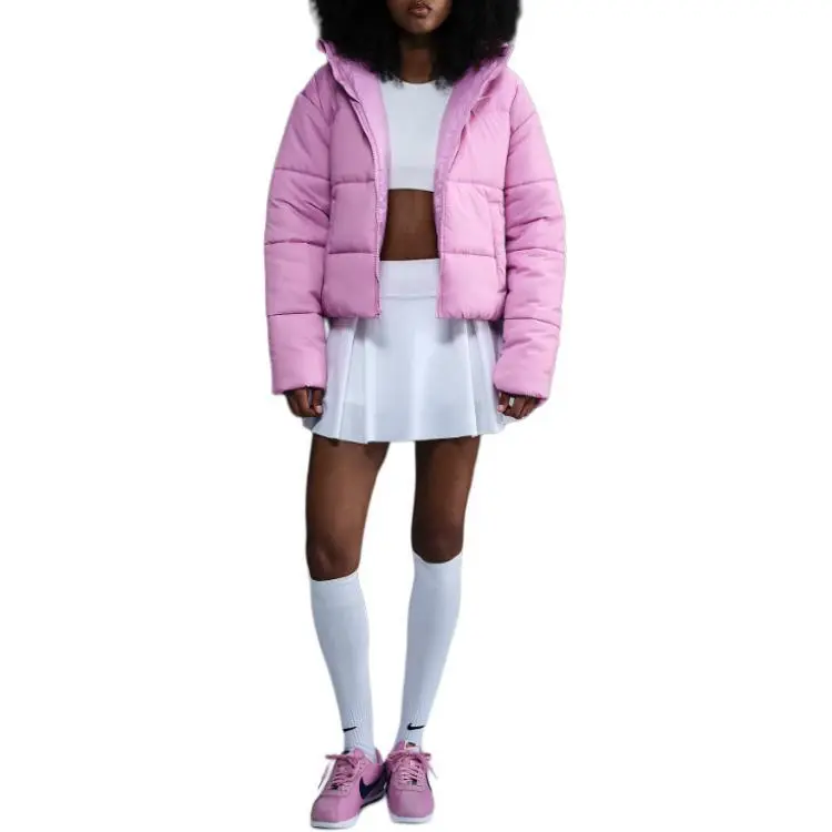 Nike Sportswear Classic Puffer Women's Therma FIT Loose Hooded Jacket-1