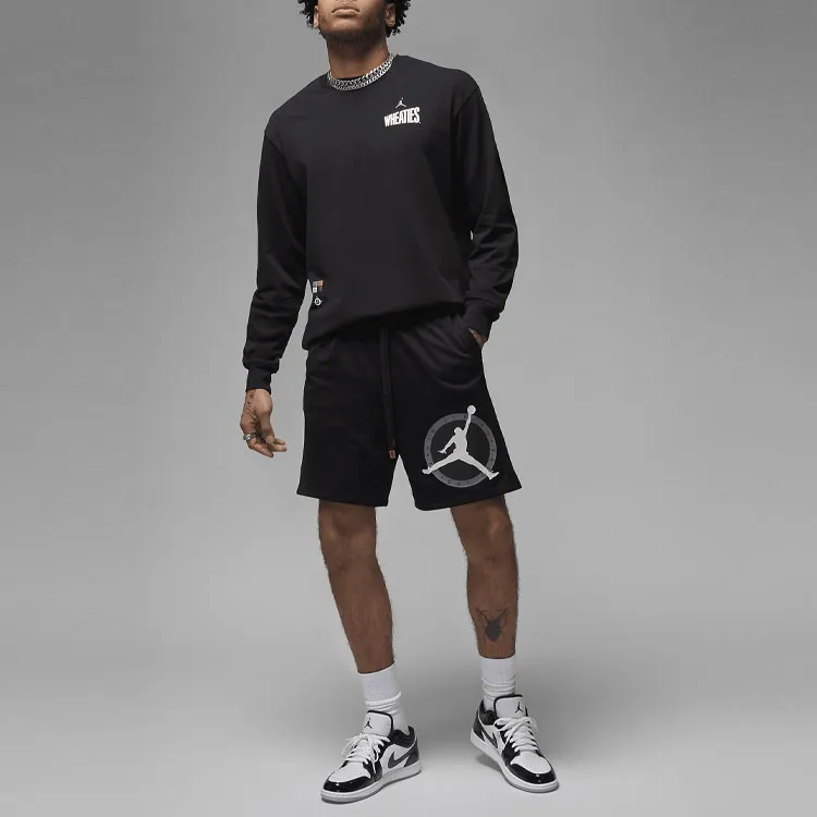 Jordan Flight Sweatshirts Men Black-2