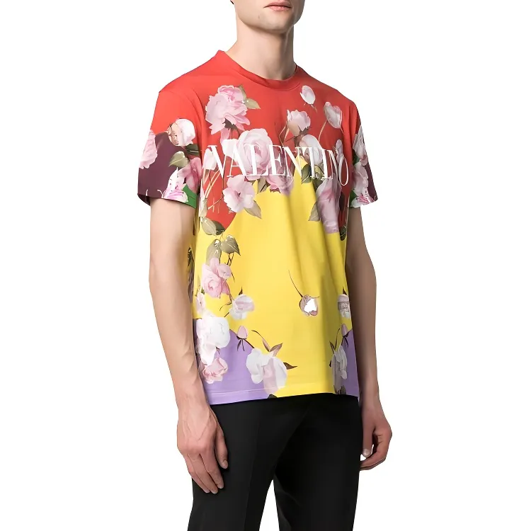 Valentino T Shirts Men Multicolor-2