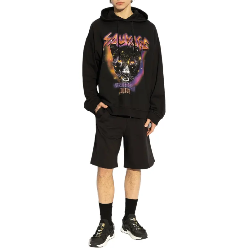 VERSACE JEANS COUTURE Graphic Panther Sweater-4