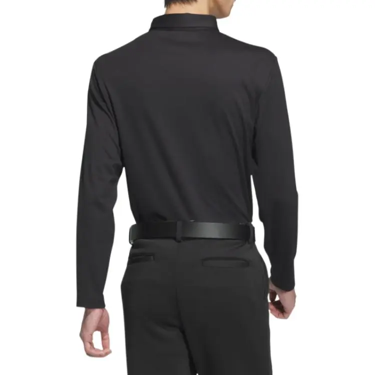 Adidas Clothing Polo Shirts Men Black-3