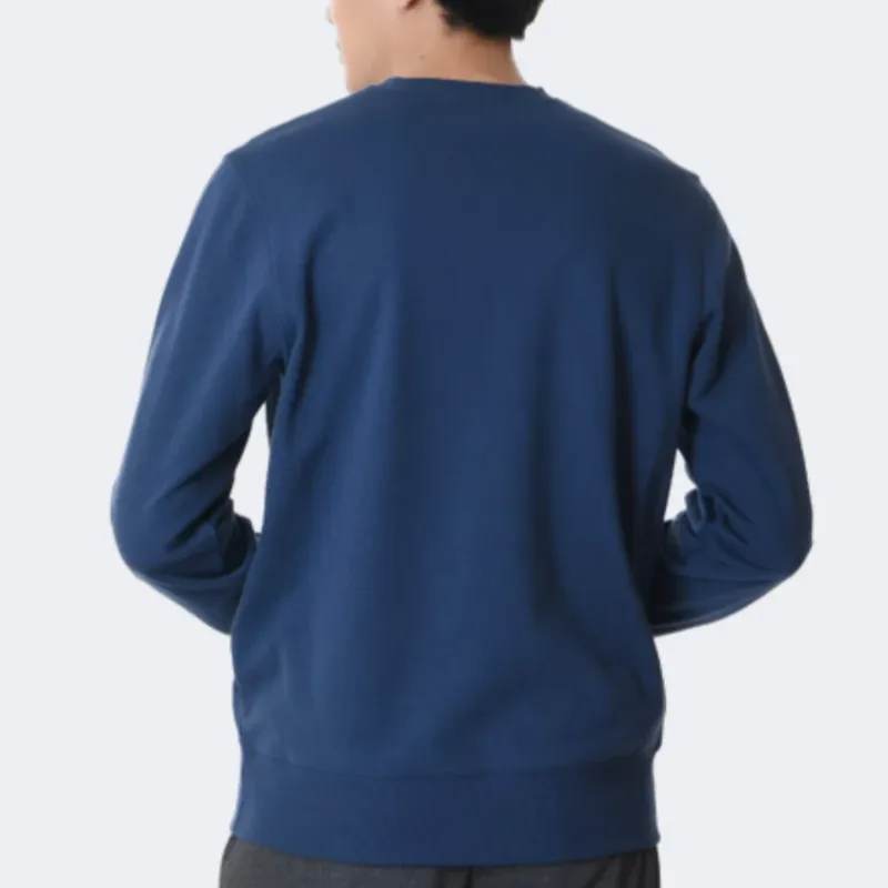 New Balance Sweatshirts Men Marine Blue-3