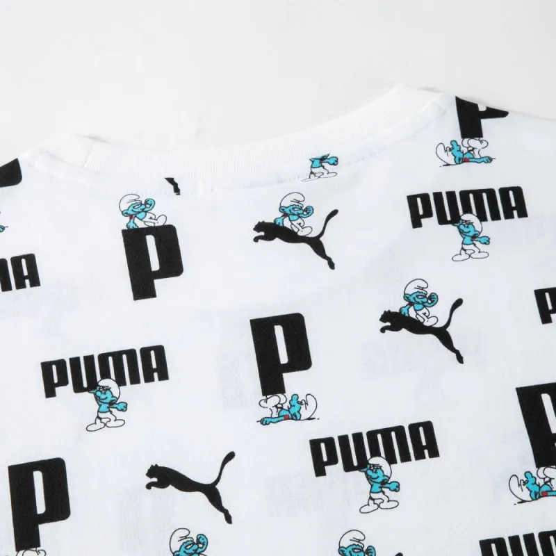 PUMA x THE SMURFS T Shirt Men's White-2