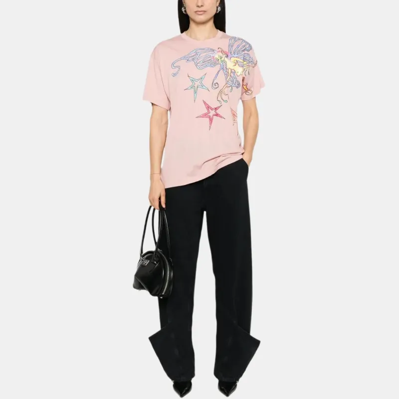 DIESEL T Buxt Q T shirt Mauve-1