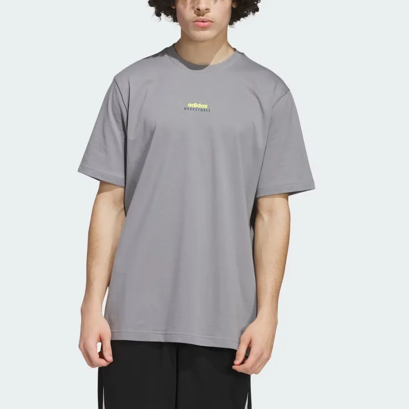 Adidas Free Shipping With AdiClub We Ball Together Graphic Tee-1