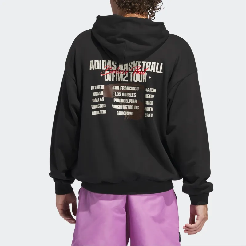 Adidas Free Shipping With AdiClub Anthony Edwards Graphic Hoodie-2