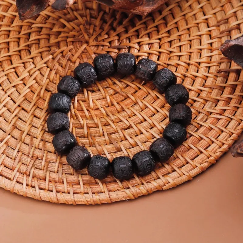 The Years Are Quiet Ebony Bracelets Unisex-1