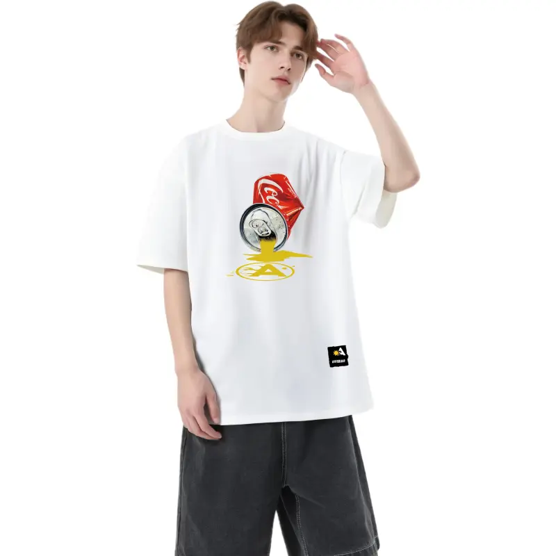 YK&YB T Shirts Unisex White-2