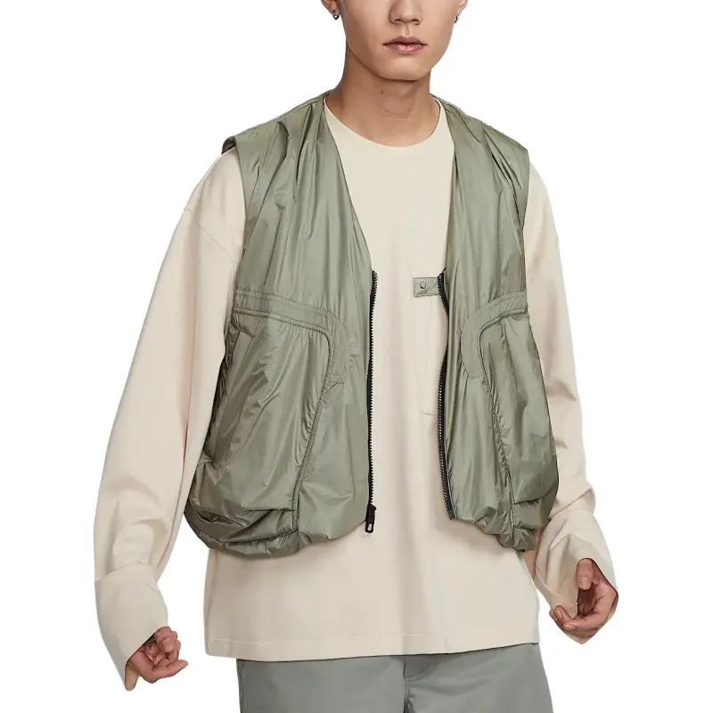 Nike Vest Men's Light Army Green/Black-1