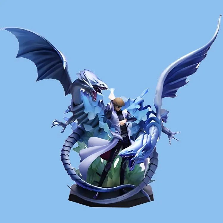 MegaHouse Seto Kaiba V.S. Collection Yu Gi Oh! The Dark Side Of Scale Figures-4