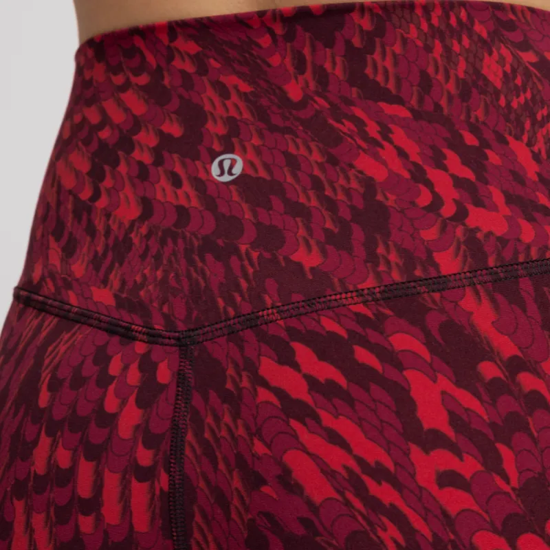 Lululemon Align™ Athletic Trousers Women's Outer Drifting Red Mixed Color-4