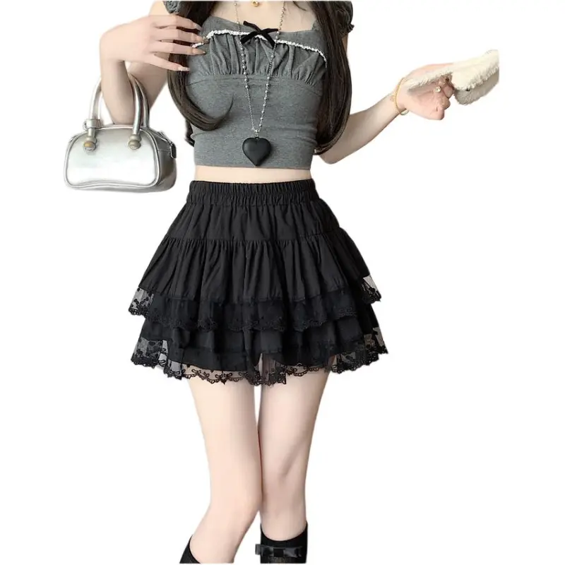 The Temptation Of The Muse Casual Short Skirts Women's-4