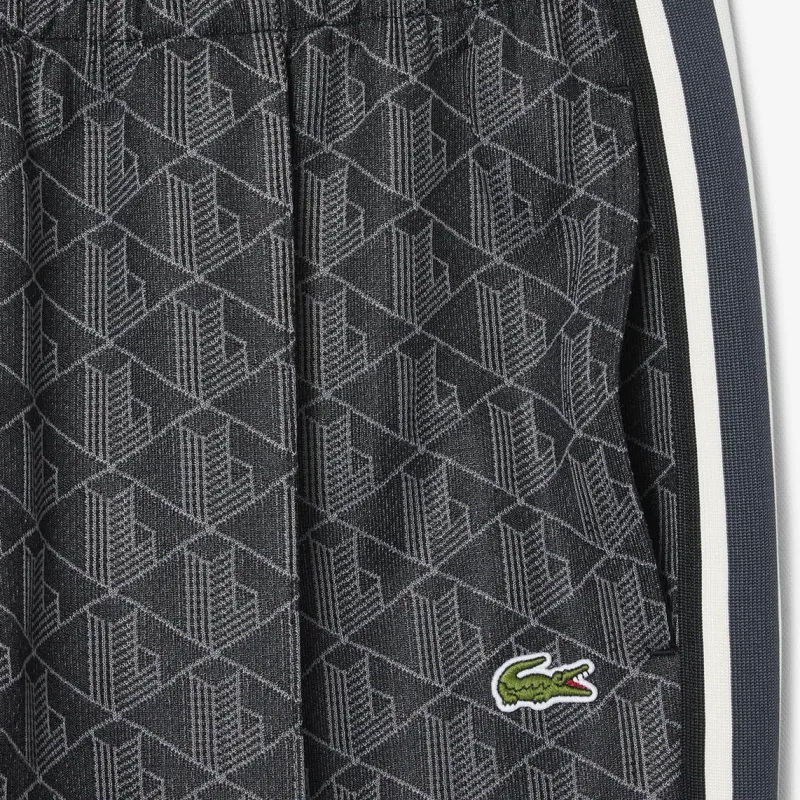 LACOSTE Paris Monogram Track Pants-4