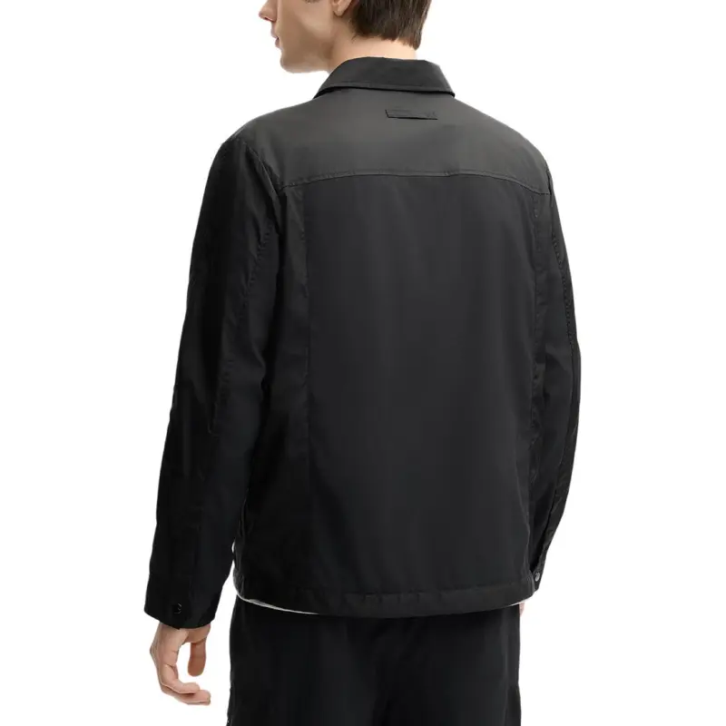 FILA Milano Series Jackets Unisex Black-3