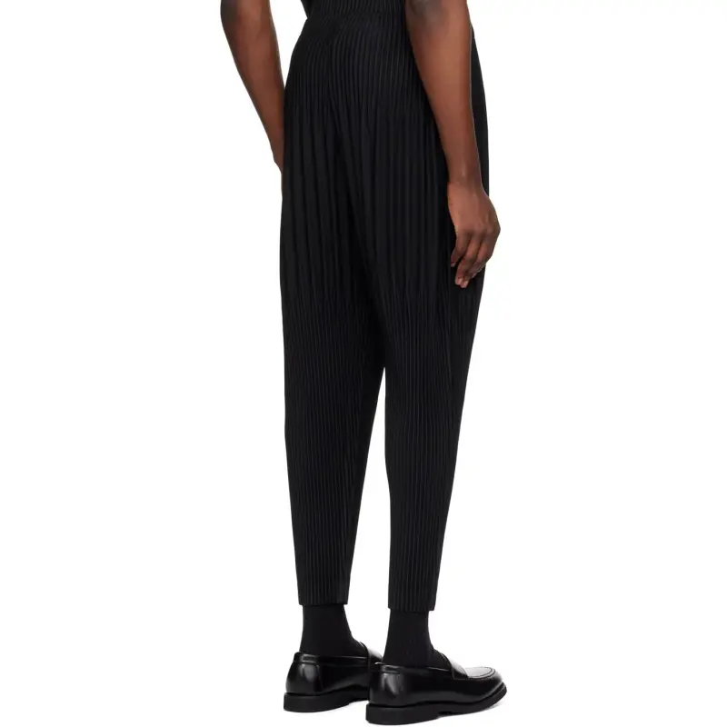 ISSEY MIYAKE Mc April Pleated Tapered Trousers-4