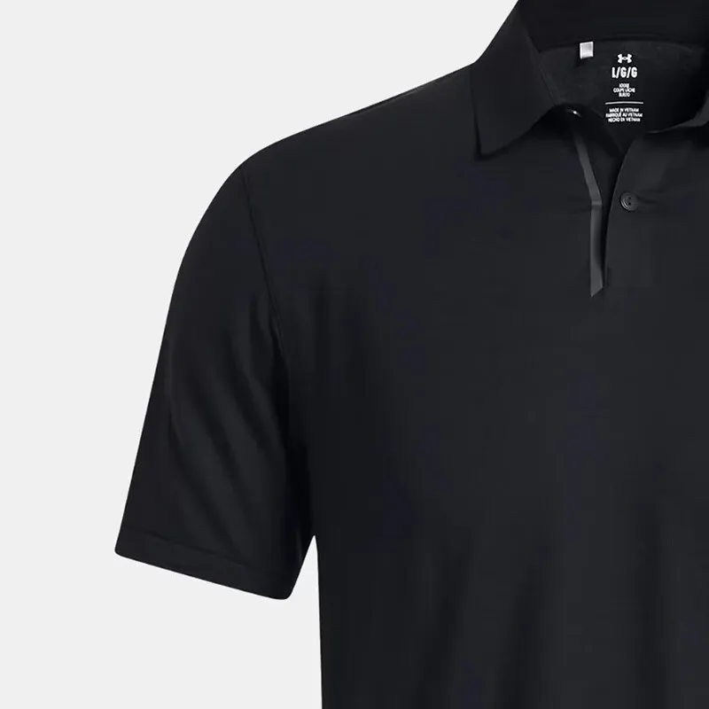 Under Armour Polo Shirt Men's Black-4