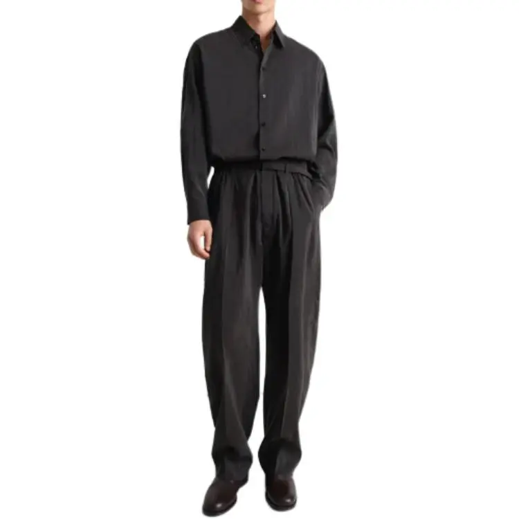 Lemaire Suit Trouser Men's Dark Coffee-2