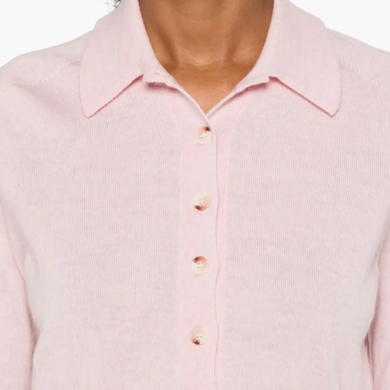 SportMax Buttoned Long Sleeved Cardigan-4