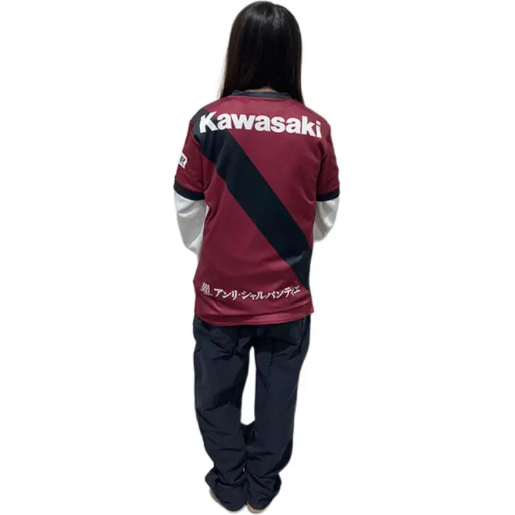 Asics T Shirts Unisex Red-2