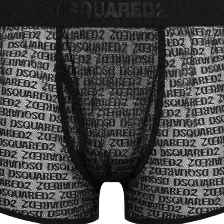DSQUARED 2 Allover Logo Trunks-3