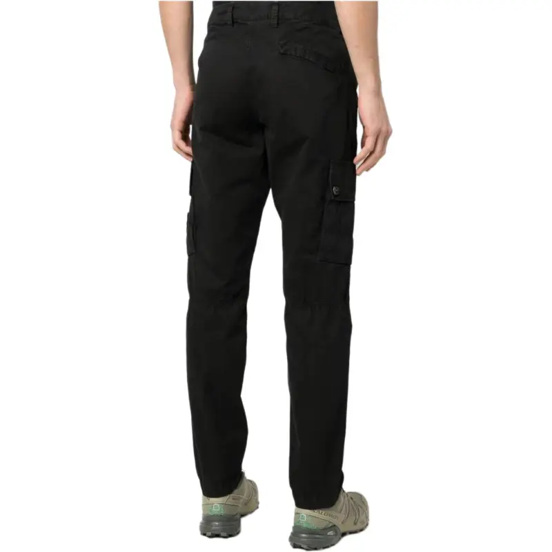 STONE ISLAND Cargo Pants Men's Black-1