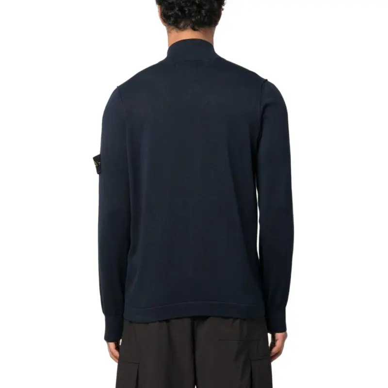 STONE ISLAND Compass motif Zip up Cardigan-4
