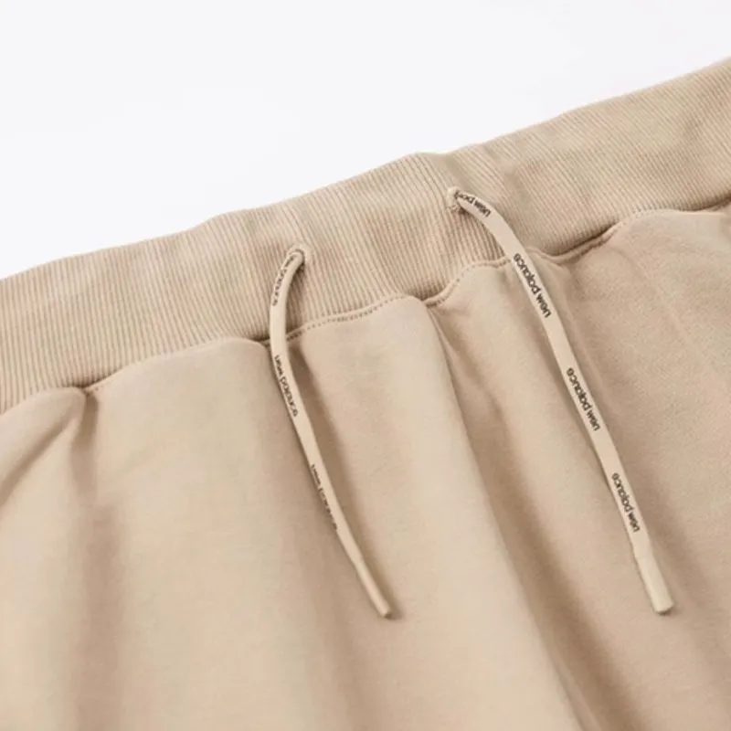 New Balance Knitted Sweatpants Men Beige-3