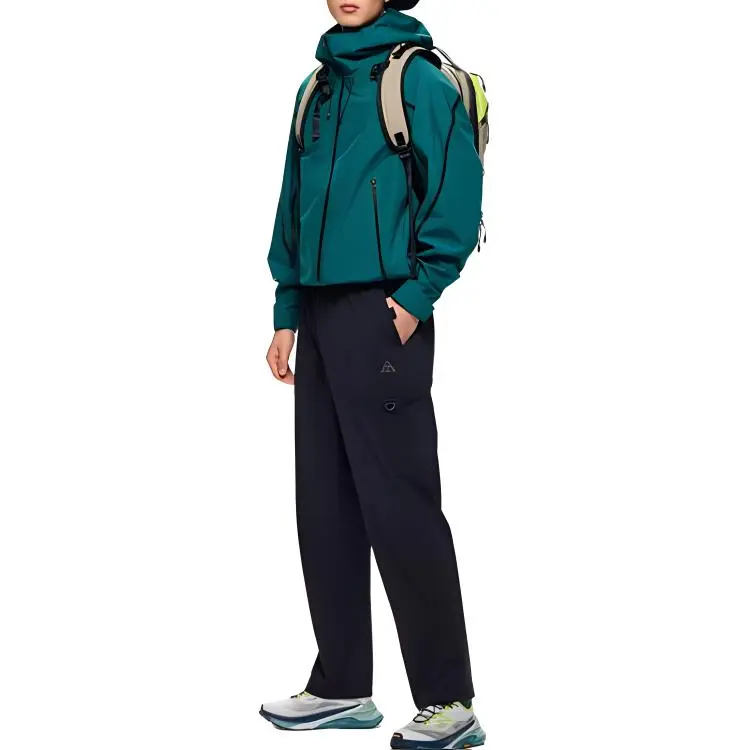 Anta Variety Training Collection Casual Pants Men's Basic Black-4