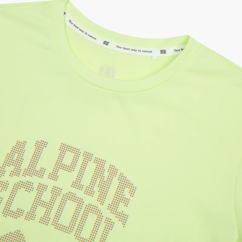 KOLON SPORT T Shirt Women's Light Green-2