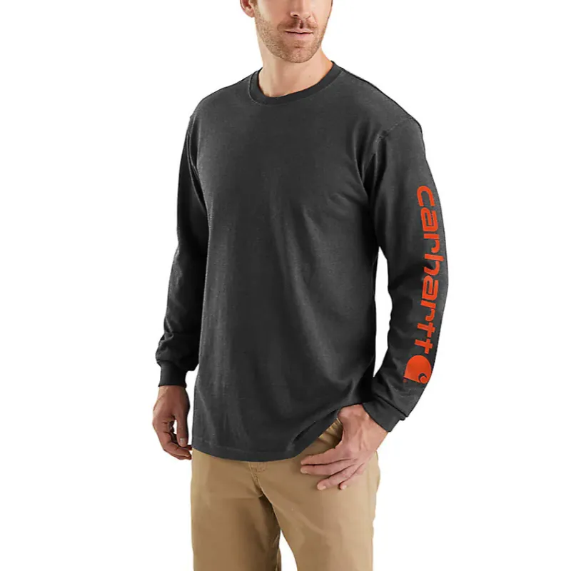 Carhartt K231 T Shirt Men's Dark Gray-4