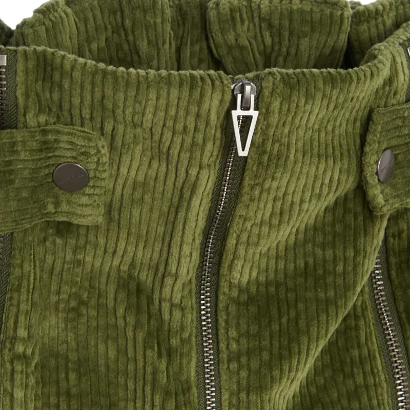 Adidas Ivy Park Halls Of Ivy Corduroy Zipper Pants All Gender Wild Pine-5