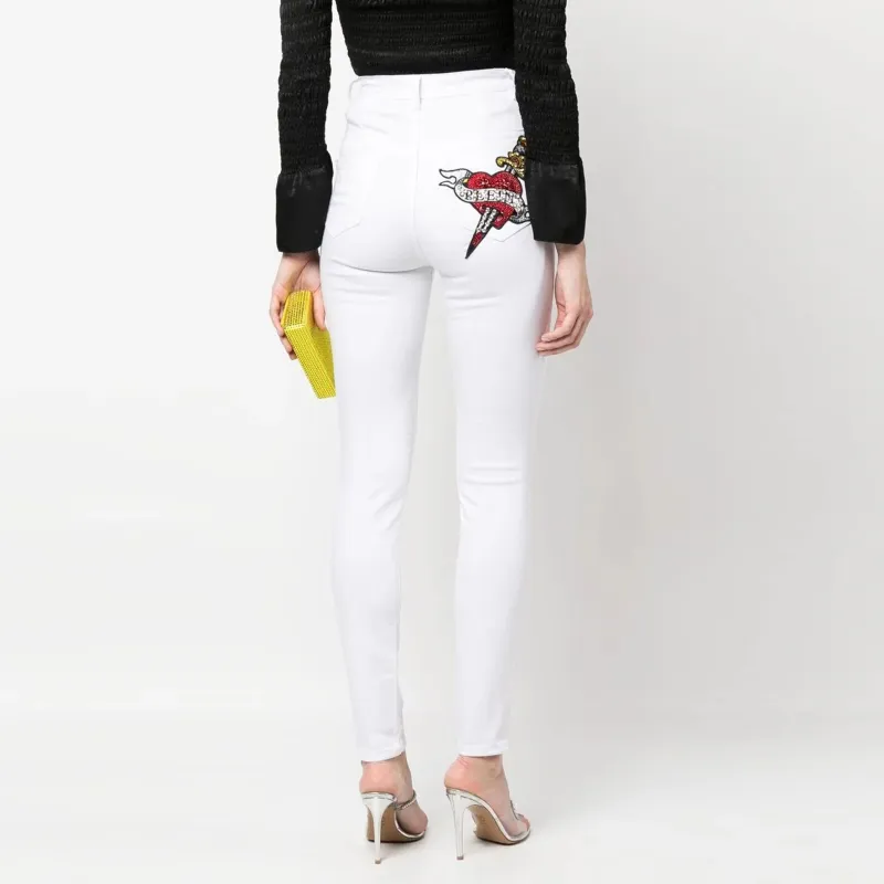PHILIPP PLEIN High waist Jegging Jeans-2