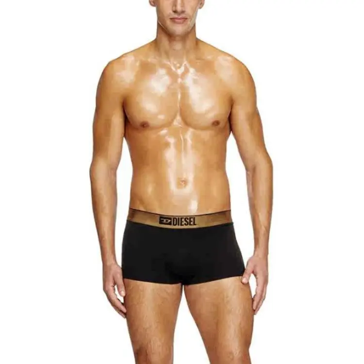 DIESEL Damien Gft Logo Waistband Pack Of Three Boxers-2