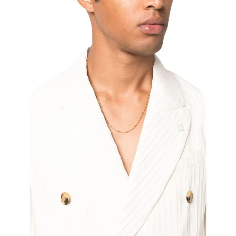 AMIRI Striped Double breasted Blazer-4
