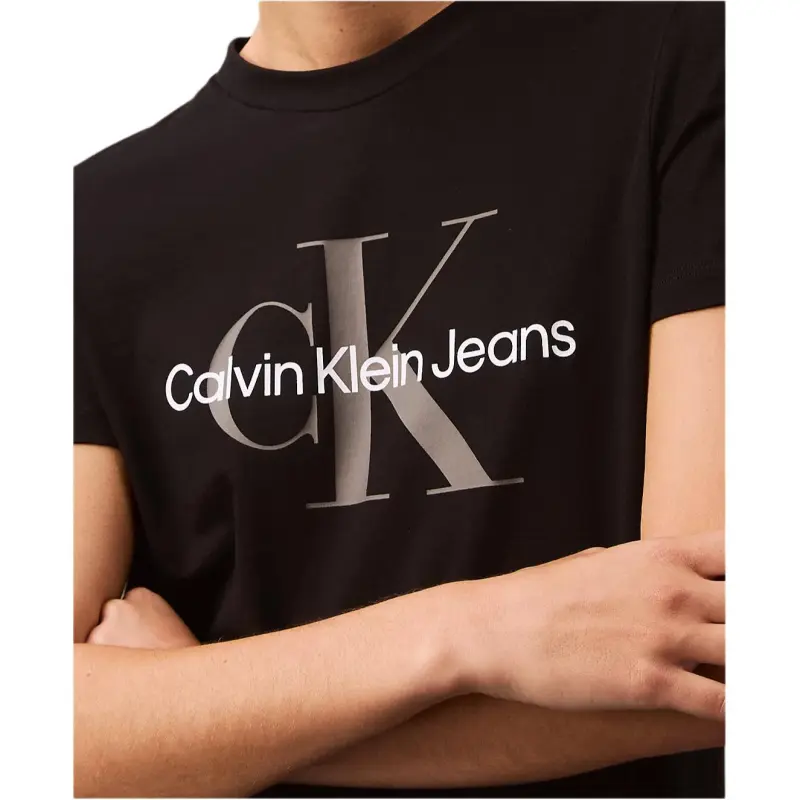 CALVIN KLEIN SS23 T-Shirt Men's Black-4