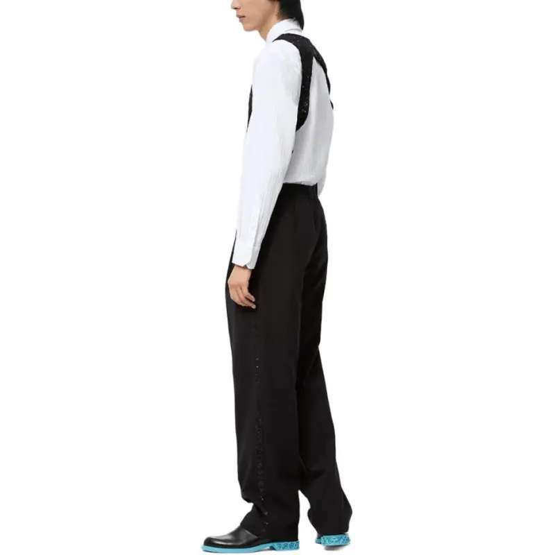 LOUIS VUITTON New Quarterly Products Of LV Vests Men Black-4